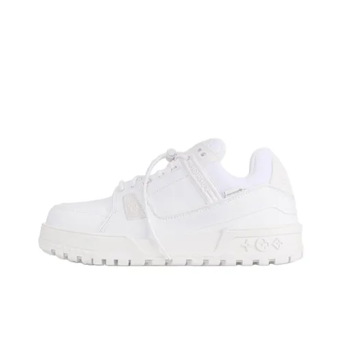 LOUIS VUITTON SKI Skiing Series Low Top Skateboard Shoes Men's White
