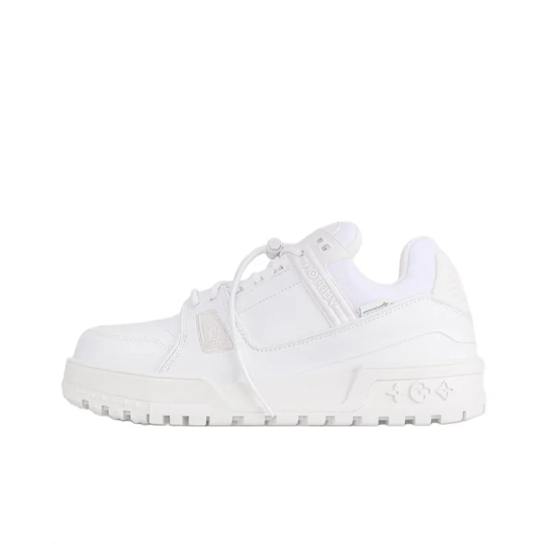 LOUIS VUITTON SKI Skiing Series Low Top Skateboard Shoes Men's White-0