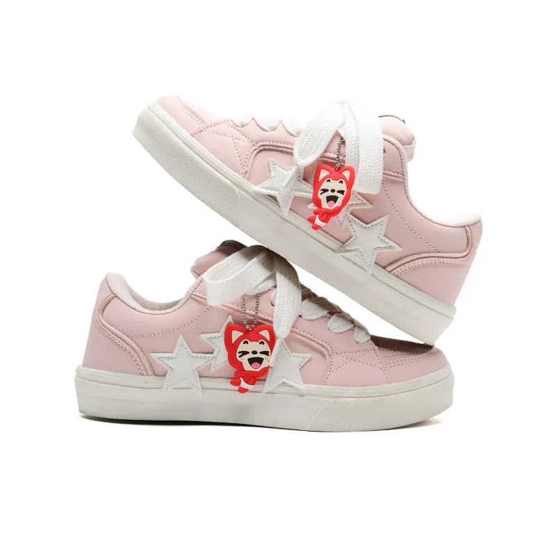 ALI THE FOX Slip Resistant Cushioning Abrasion Resistant Lightweight Breathable Low Top Skateboard Shoes Unisex-7