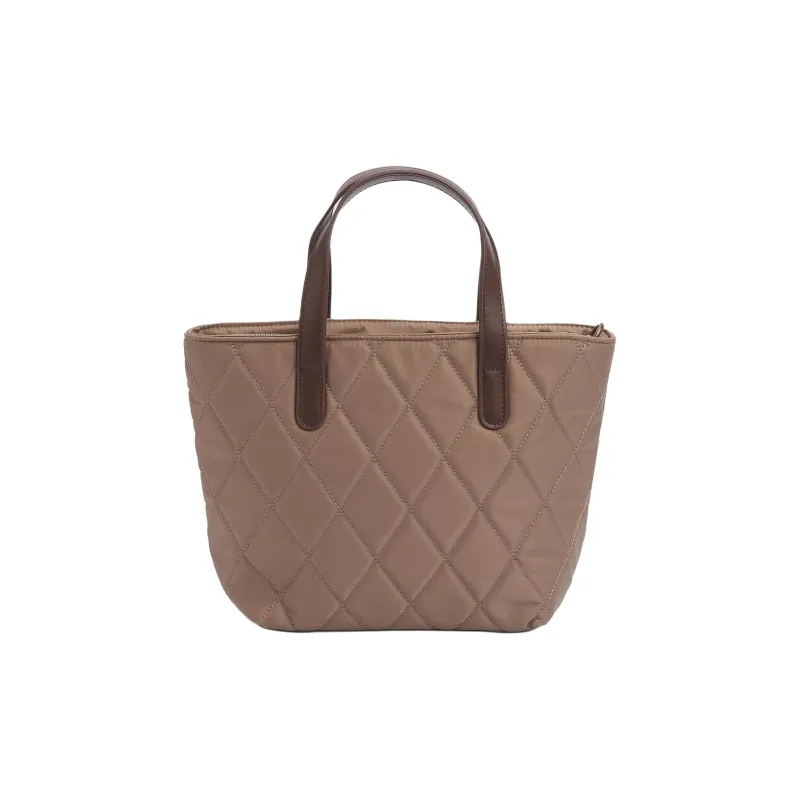 BARBOUR Nylon Tote Bag Shopping Bag Shoulder Bag Crossbody Bag Handbag Mini Women's Brown-2