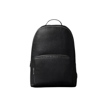 CALVIN KLEIN All Polyurethane Backpack Large Size Women's Black
