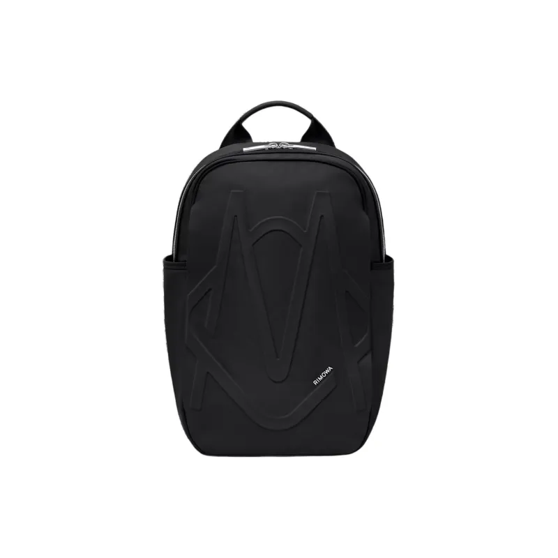 RIMOWA Recycled Nylon Backpack Medium Size Unisex Black-0