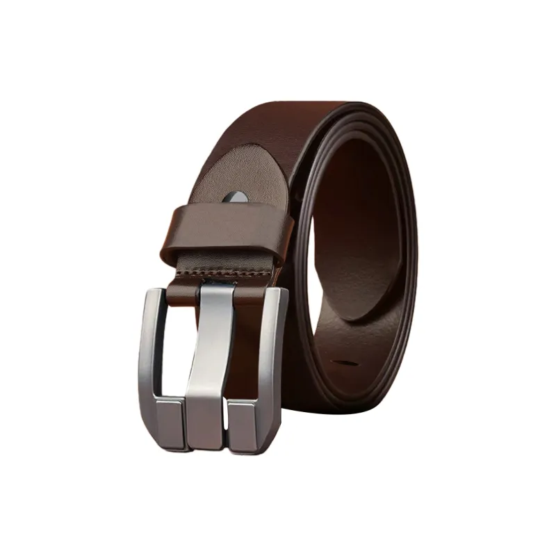 YUZHAOLIN Cow Split Leather Leather Belts Men's 3.8cm-0
