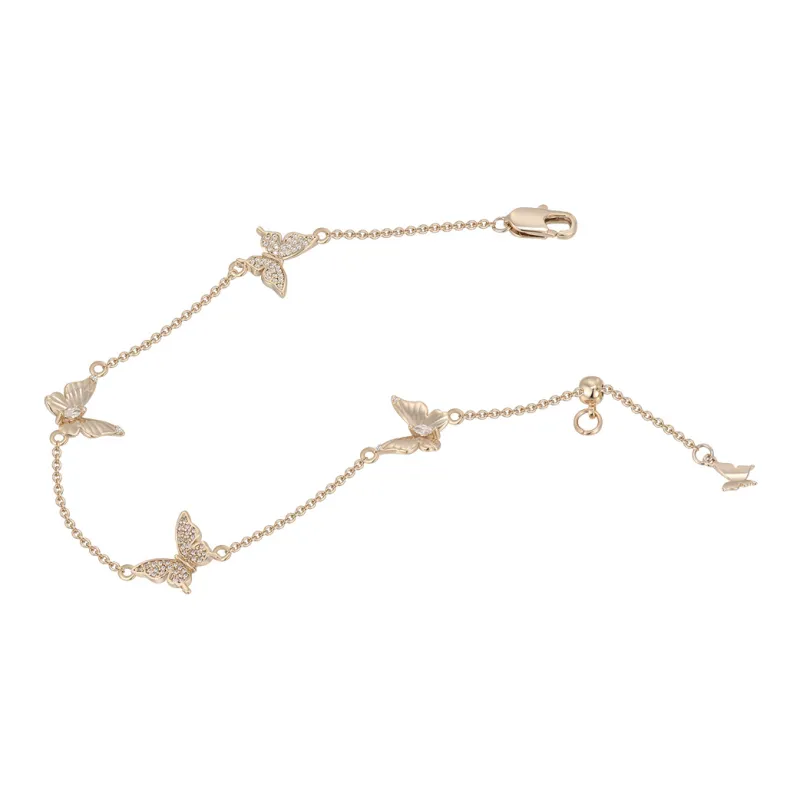 AJIDOU Cubic Zirconia + Alloy Bracelets Women's-2