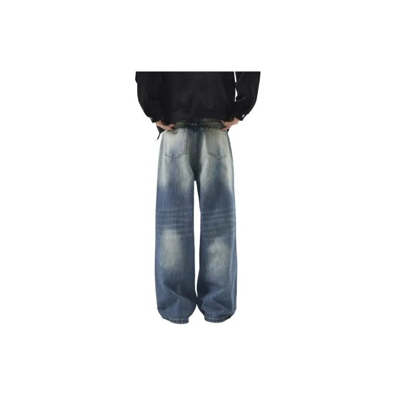 SONGS ALONG Jeans Unisex Blue-1