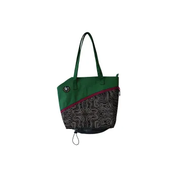 The HOUSE Yimazato Fabric Shoulder Bag Unisex Emerald
