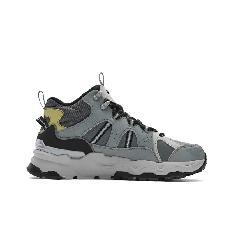 FILA Trek 1S Anti Slip Wear Resistant Low Top Casual Shoes Men's Lava Gray/Medium Gray-1