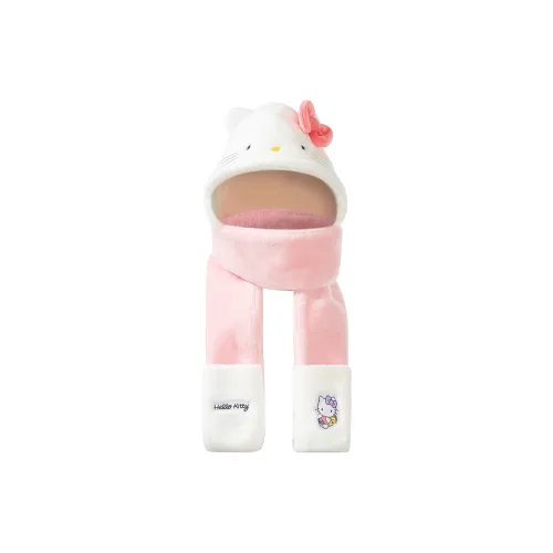 Hello Kitty Polyester Hoods & Plush Hats Unisex