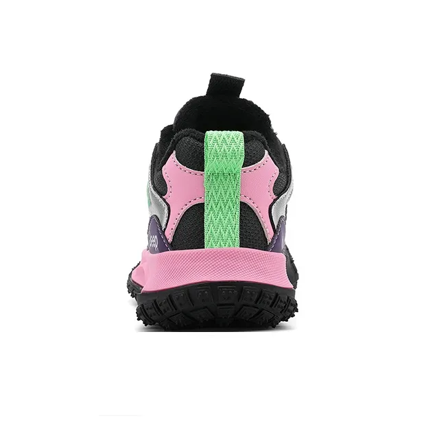 Jeep Low Top Kids Lifestyle Shoes Star Diamond Silver Pink Purple Kids'-5