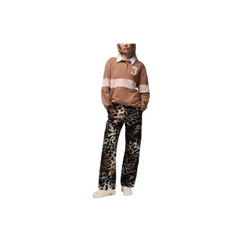 Jordan Casual Pants Women's Brown-2