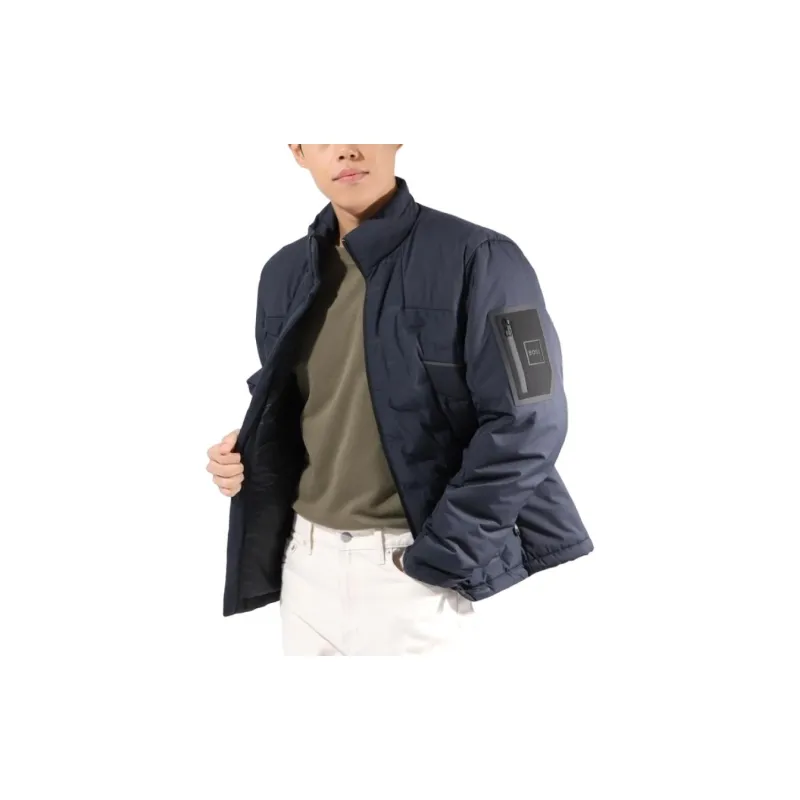 HUGO BOSS Jackets Coats Men's Marine Blue-3