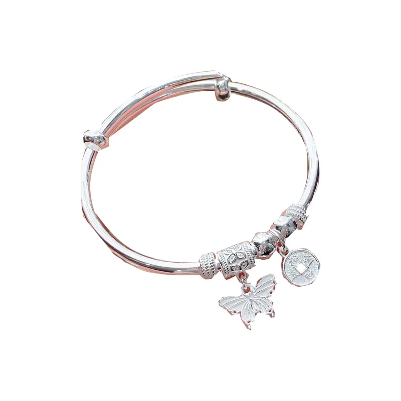 Stone Edge Poly 999 Fine Silver Bangles Women's-0