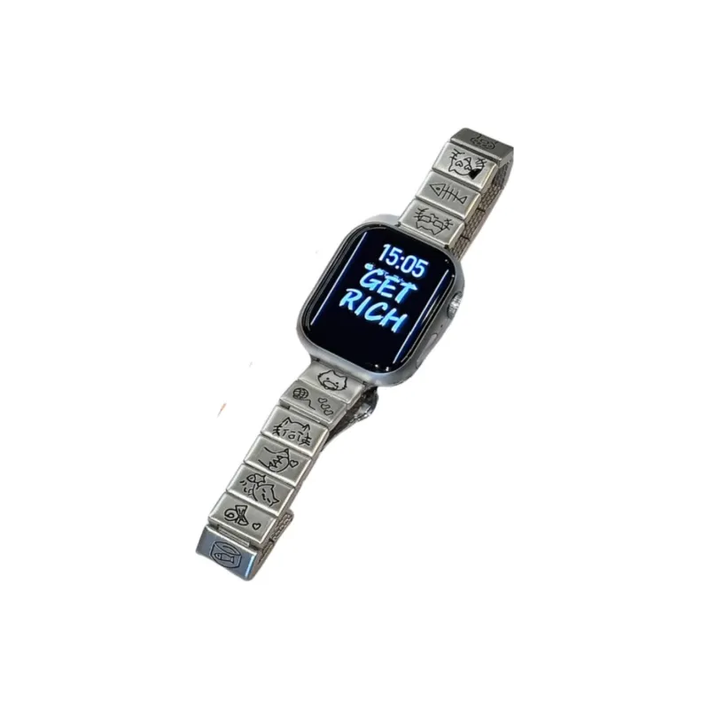 Antey Watch Band Apple Compatibility 175 220mm Stainless Steel Material-4