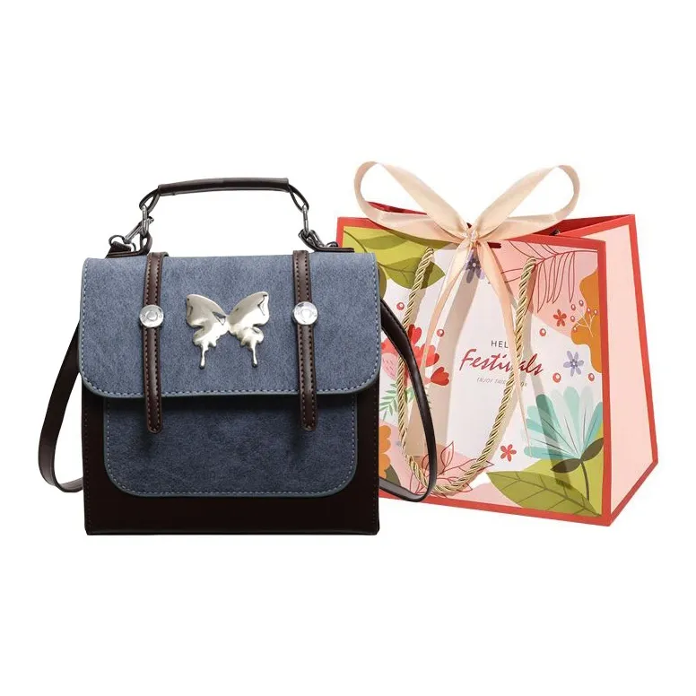 Cwatcun PU Backpack Women's White & Pink Brown & Brown Blue & Blue-18