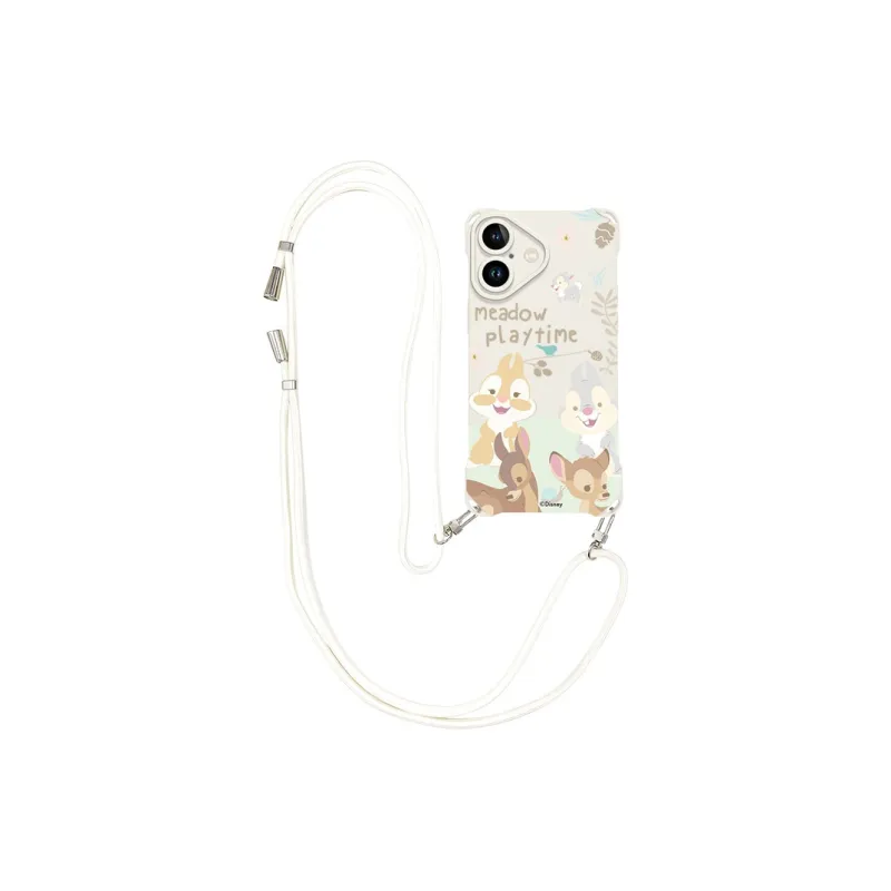 Disney Silicone Material Crossbody Creative Individual Cute Phone Cases Compatibility Apple 16/Plus/15/14/13/Pro/Max-2