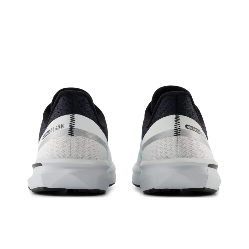 New Balance DynaSoft Flash V7 Anti Slip Wear Resistant Low Top Running Shoes Men's White-3