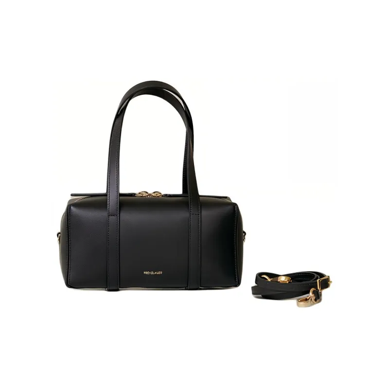 FRENZLAUER Calfskin Shoulder Bag Crossbody Bag Handbag Women's Black-1