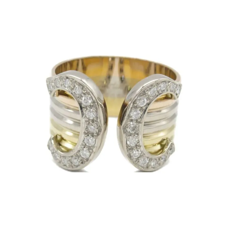 CARTIER Diamond Rings Unisex Gold-0