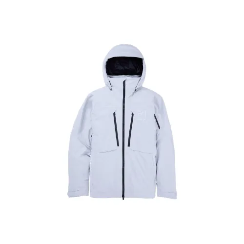 BURTON AK LZGORE‑TEX Down Jacket Men's Light Gray