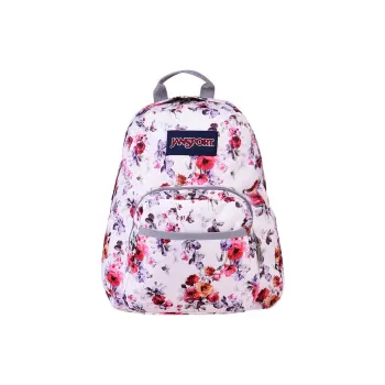 JanSport Polyester Backpack Mini Women's Pink & White