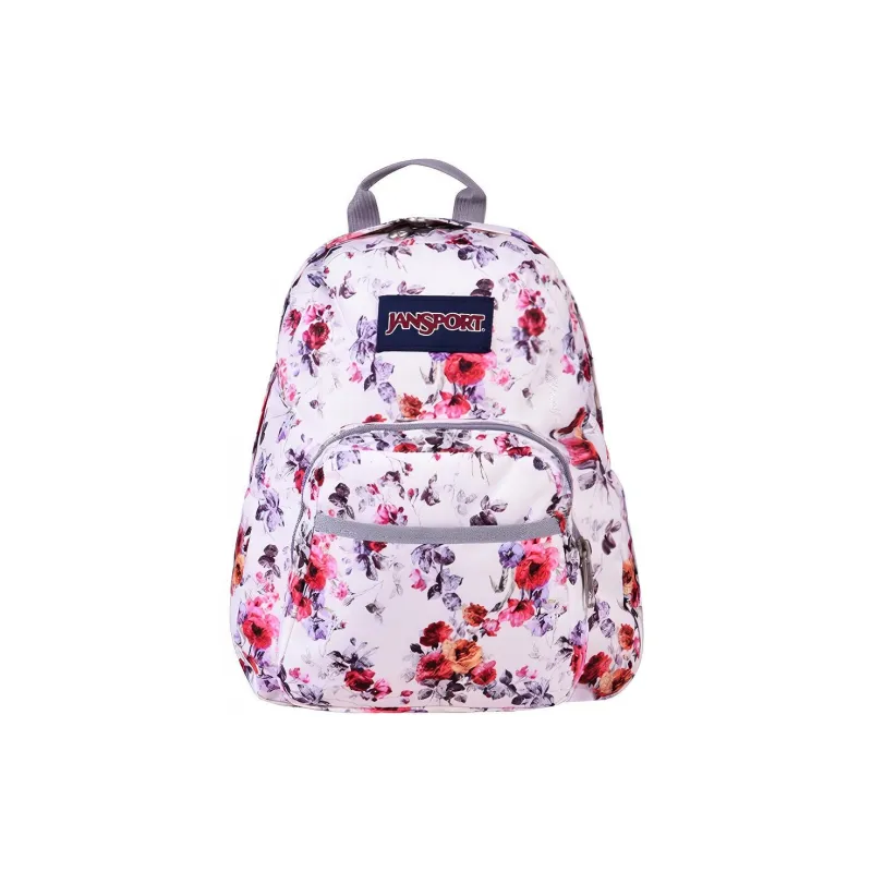 JanSport Polyester Backpack Mini Women's Pink & White-0