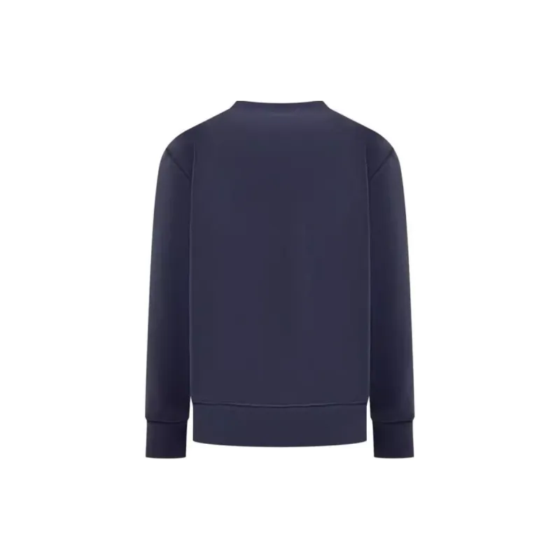 KITON Logo Rubberised Crewneck Sweatshirt-1