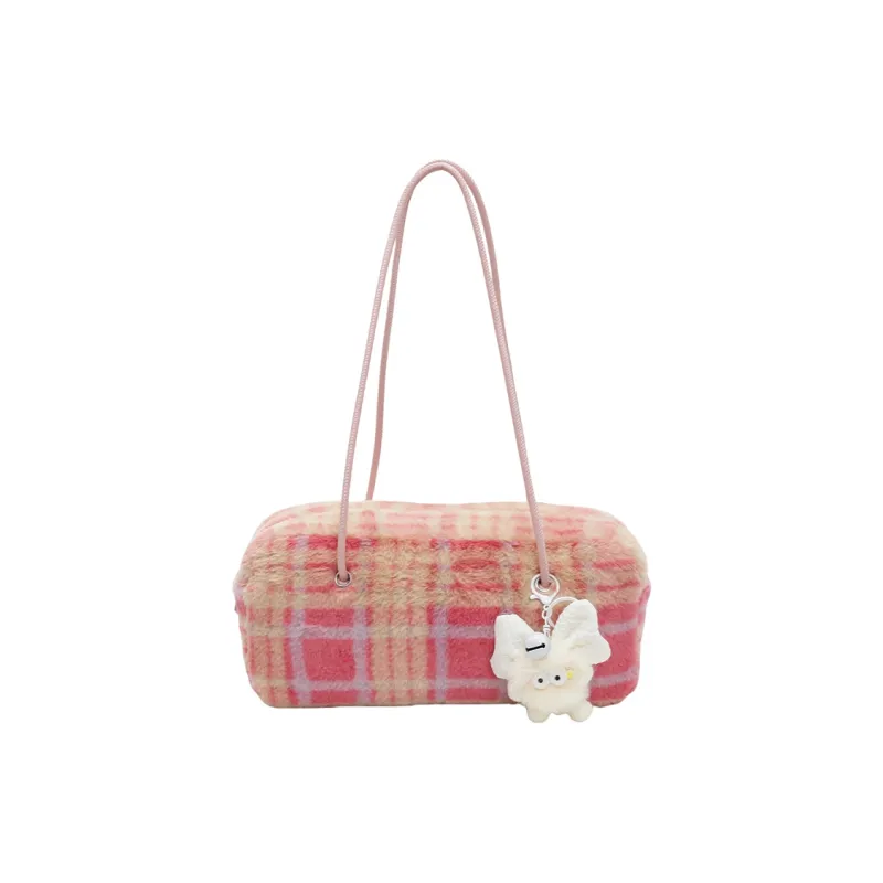Yalu Plush Shoulder Bag Regular Women's Multicolor-16