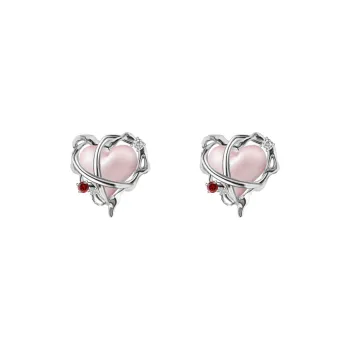 Masw Copper Alloy Stud Earrings Women's