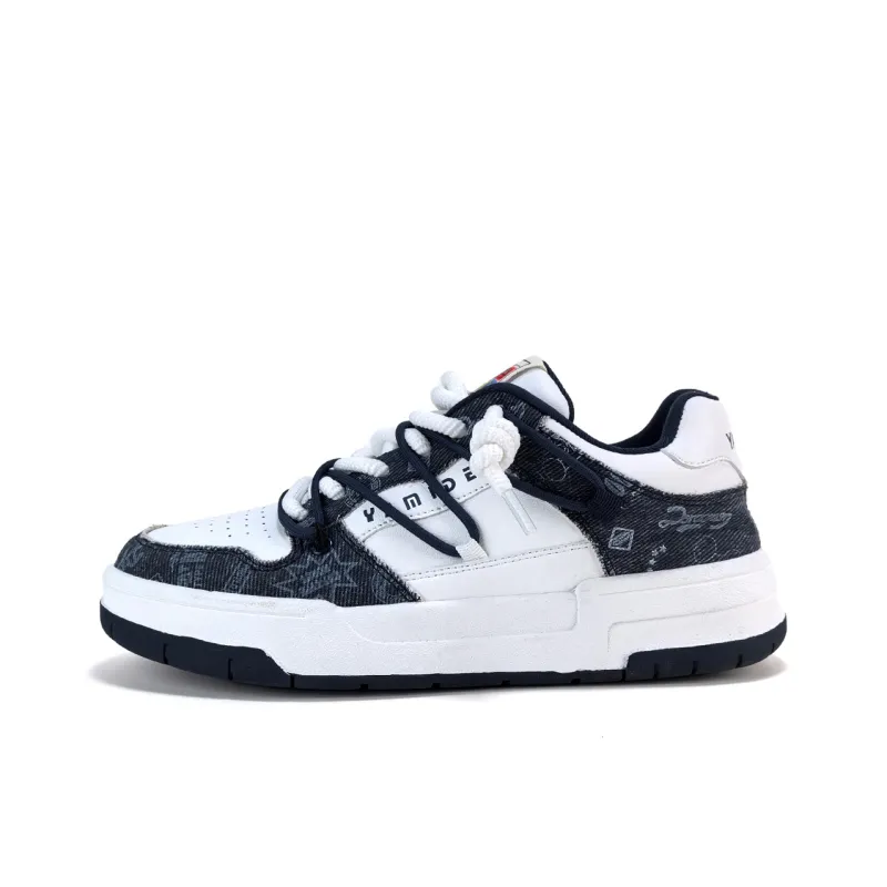 Yamid Slip Resistant, Abrasion Resistant, Breathable Low Top Skateboard Shoes Unisex Mismatched Couple Shoes-18