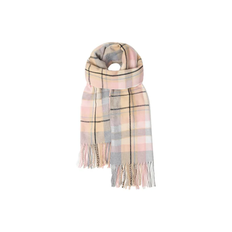 BAIJUAN Knit Scarves Unisex-3