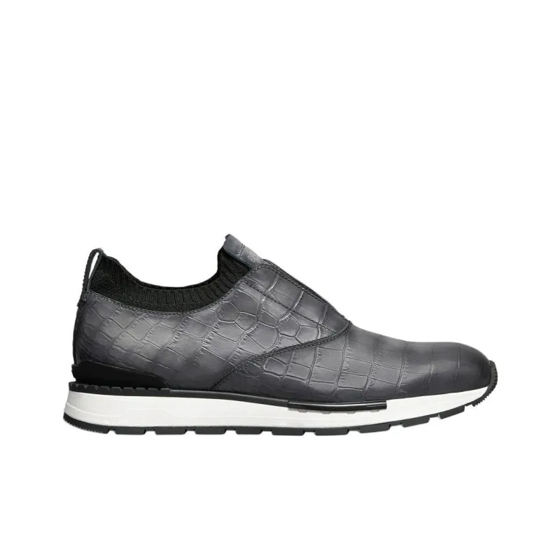 BERLUTI Fast Track Low Top Casual Shoes Men's Gray-1