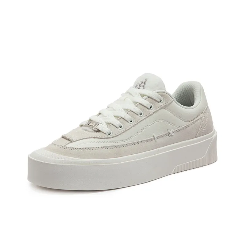 361° Dune Series Slip Resistant Cushioning Balance Low Top Skateboard Shoes Men's Feather White-1