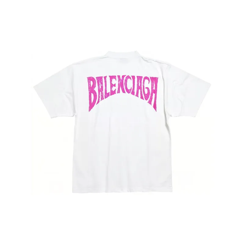 Balenciaga Hand Drawn Medium Fit T Shirt-1