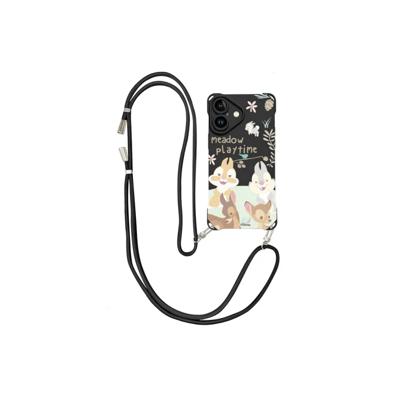 Disney Silicone Material Crossbody Creative Individual Cute Phone Cases Compatibility Apple 16/Plus/15/14/13/Pro/Max-4