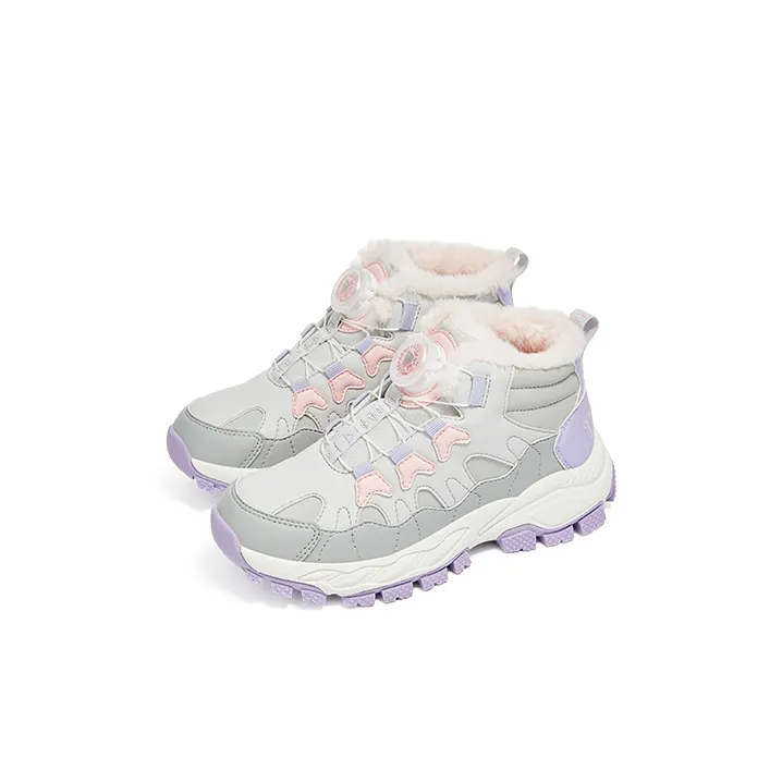 TARANIS Kids' Running Shoes Gray Purple Kids'-1
