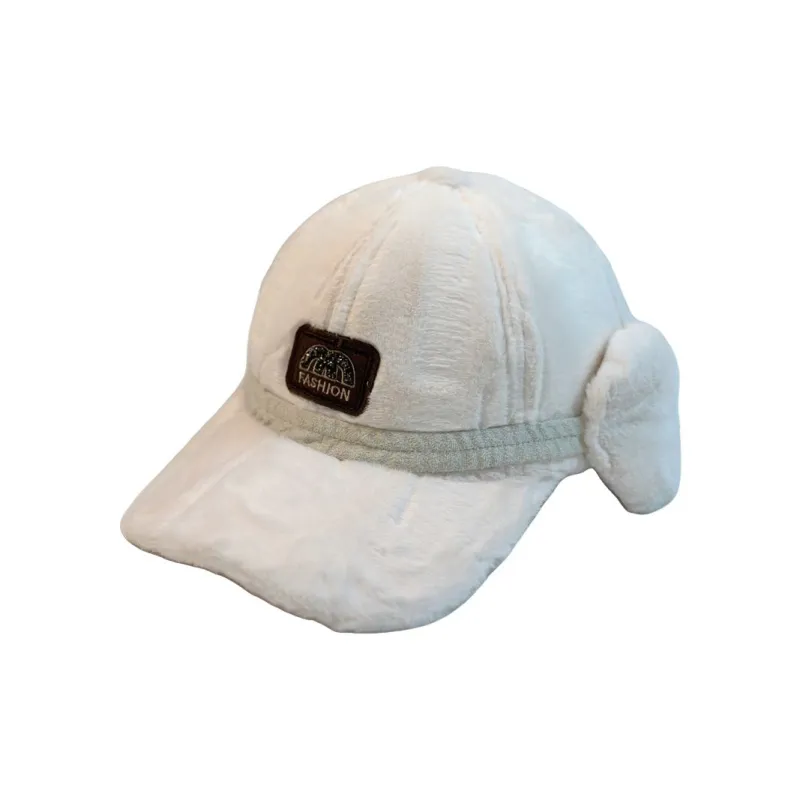 JEANSWEST Rabbit Fur Blend Baseball Caps Unisex-2