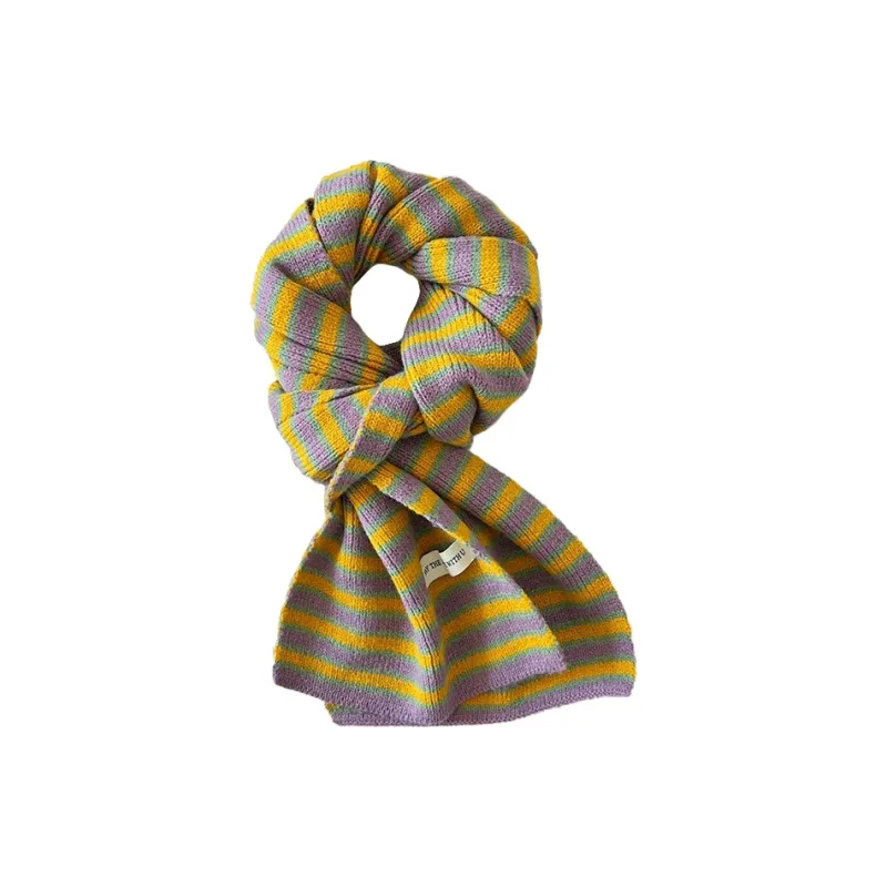 ASTAR HADES Acrylic Knit Scarves Unisex-3