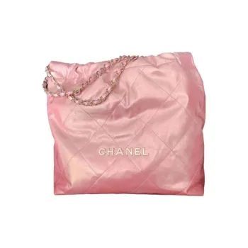 CHANEL 22Bag Cow Leather Bucket Bag, Handbag, Shoulder Bag Women's