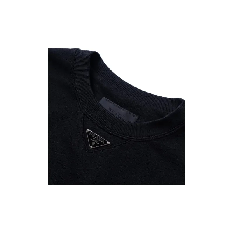 PRADA Sweatshirts Men Black-6