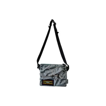 The HOUSE Yimazato Fabric Cell Phone Pouch Crossbody Bags Regular Unisex Gray