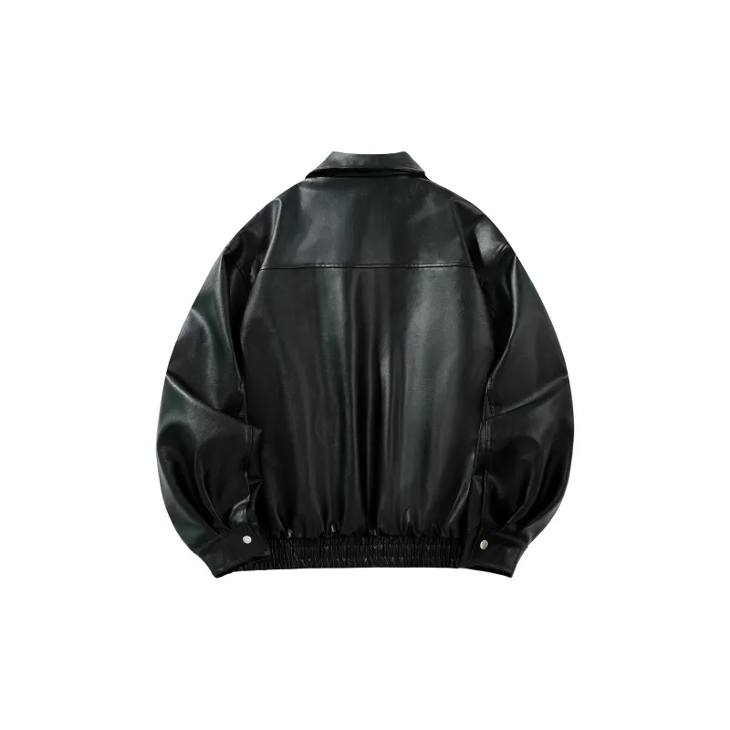 EOOVEN Leather Jackets Unisex-5