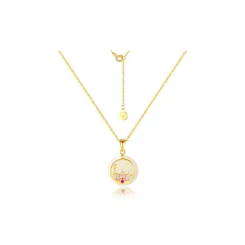 GOLDFISH ALLEY Necklaces Pale Greenish White Jade Women's