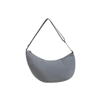 Adidas Recycled Polyamide Handbag, Shoulder Bag, Crossbody Bag Unisex Gray