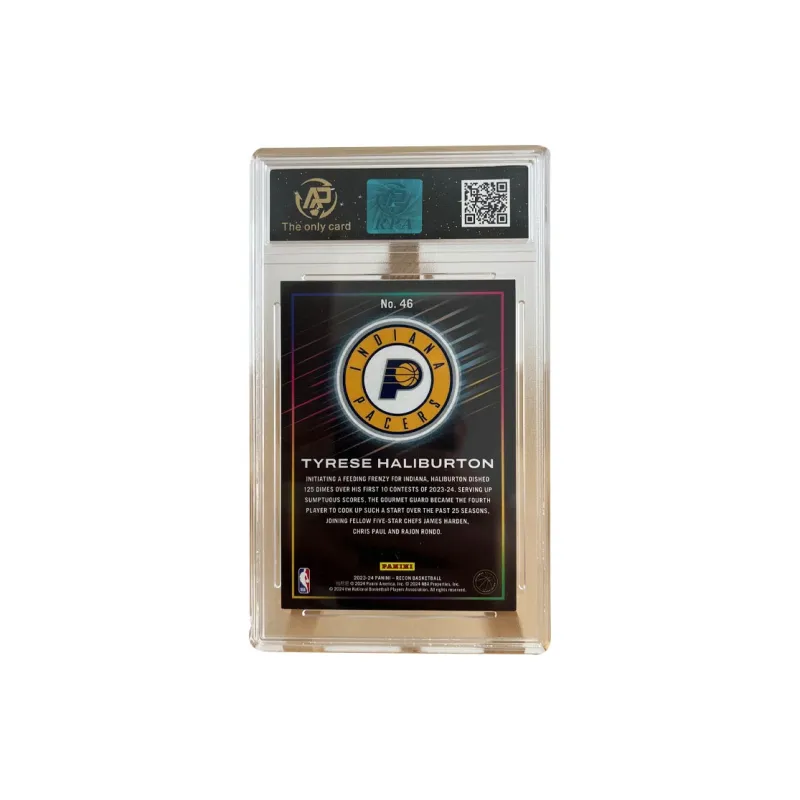PANINI Tyrese Haliburton King 299 Serial Reconstructed Thick Card 294/299 Serial Player Card 8 Points Graded Cards 1 Pc-1