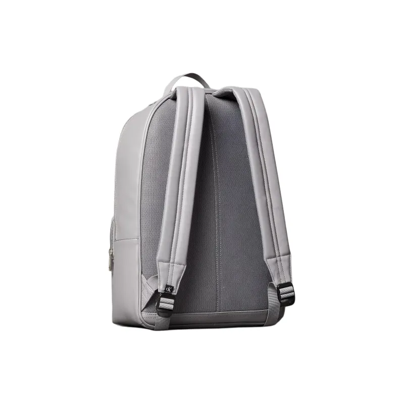 CALVIN KLEIN Polyurethane Backpack Men's Titanium Gold-1