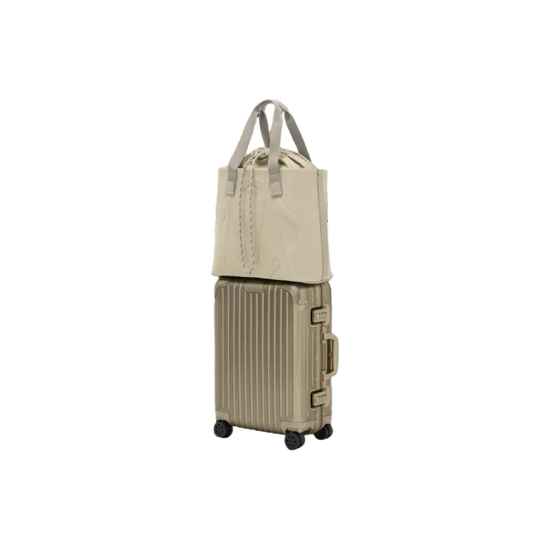 RIMOWA Recycled Nylon With Patchwork Leather Tote Bag Shopping Bag Handbag Regular Unisex Sand Dune-3
