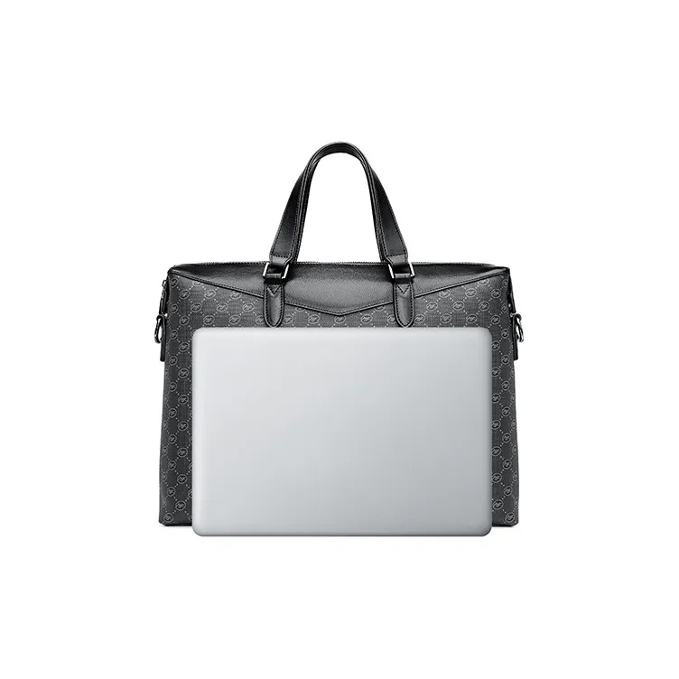 FAIRWHALE PVC Briefcases Men's Black-2