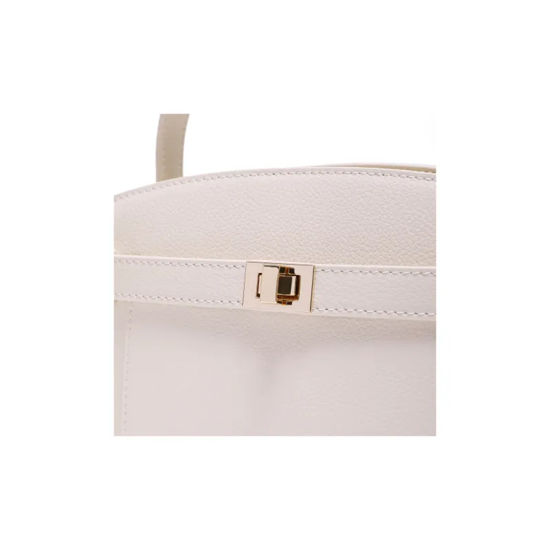 BELLE Split Cow Leather Kelly Bag, Shoulder Bag, Crossbody Bag, Handbag Medium Size Women's Multicolor-2