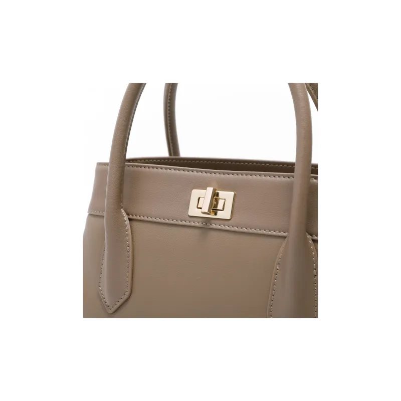 BELLE Cow Leather One Shoulder Handbag Medium Size Women's Multicolor-3