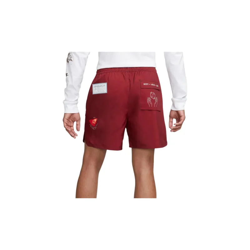 Nike Casual Shorts Men's Dark Red-1